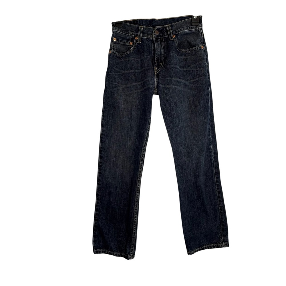 LEVI’S 514 Straight Leg Zipper 5 Pocket 100% Cotton Denim Jeans Size 26x26 12 R